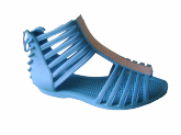 Sandalias Rasteiras Micro Expandida - BLUE